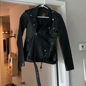 Leather Moto Jacket